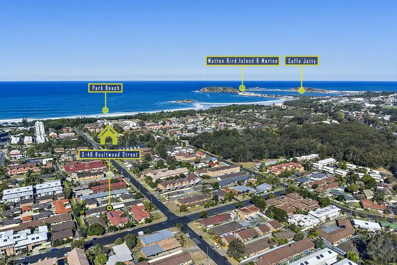 Main view of Homely unit listing, 3/48 Boultwood St, Coffs Harbour NSW 2450