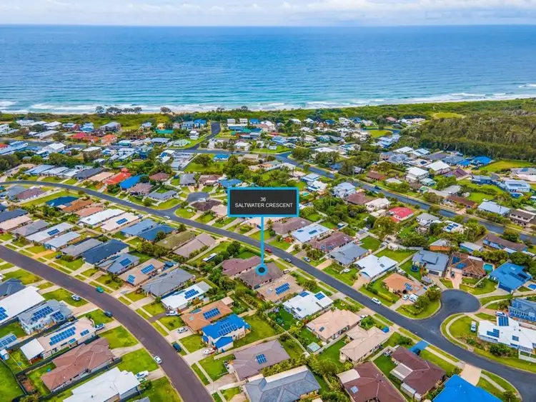 Second view of Homely house listing, 36 Saltwater Crescent, Corindi Beach NSW 2456