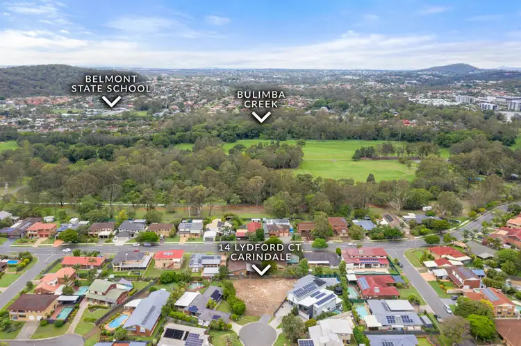 Third view of Homely land listing, 14 Lydford Ct, Carindale QLD 4152