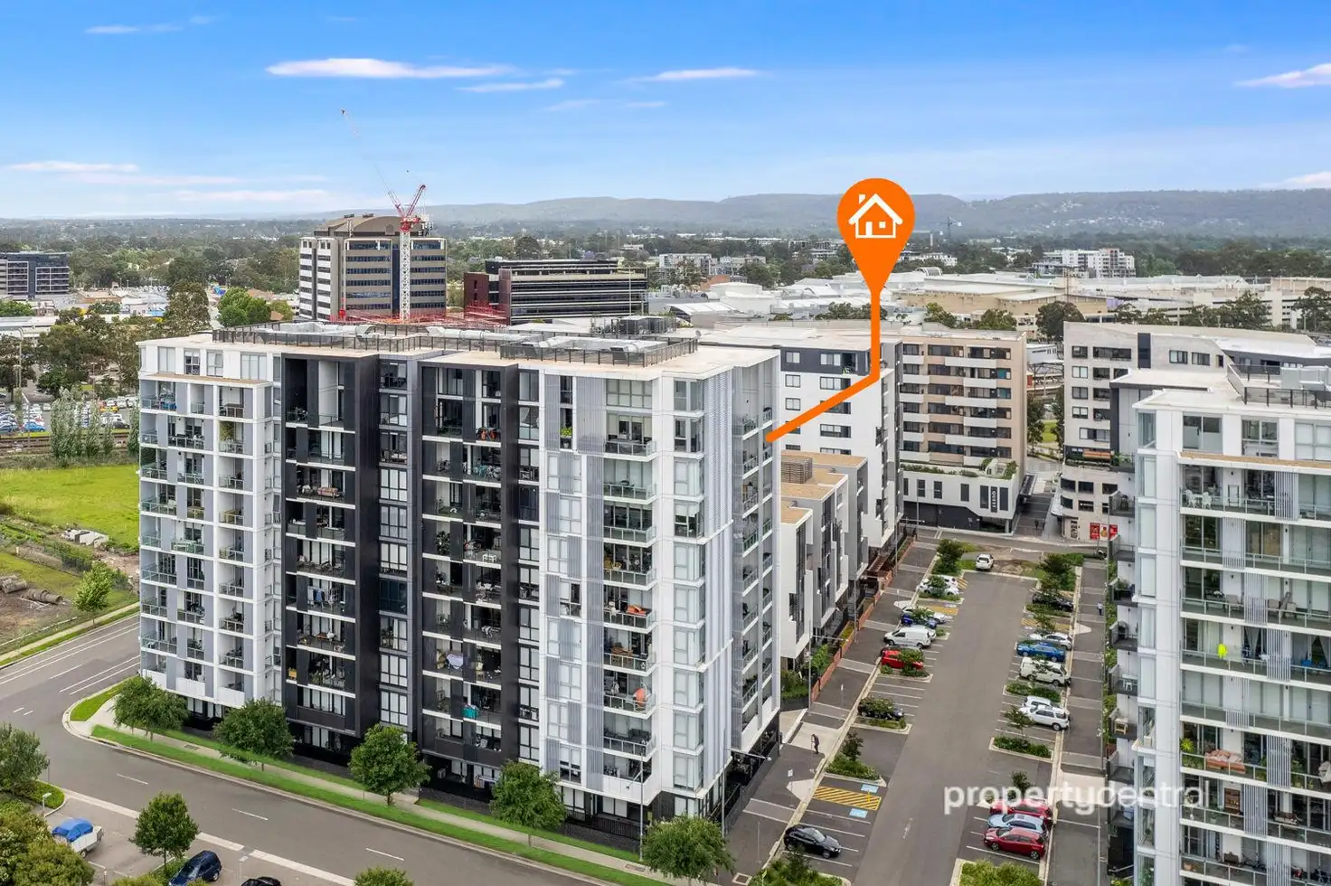 Main view of Homely unit listing, 901/10 Aviators Way, Penrith NSW 2750