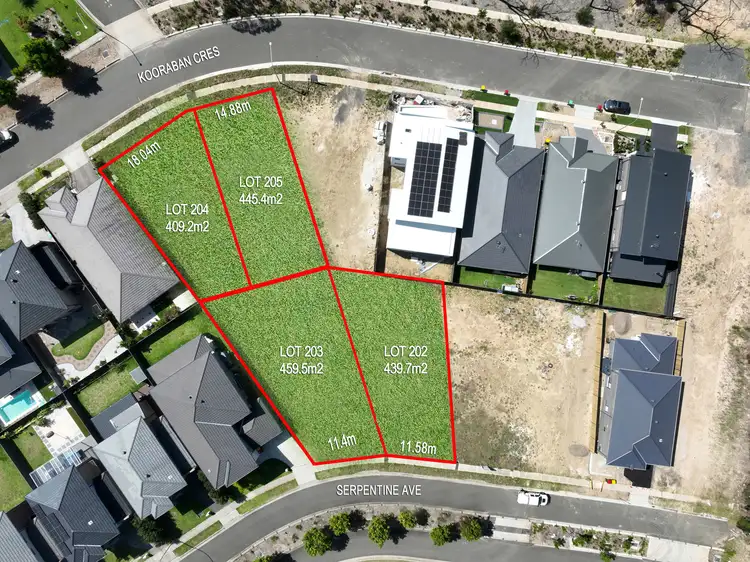 Main view of Homely land listing, Lot 204 Kooraban Crescent, North Kellyville NSW 2155