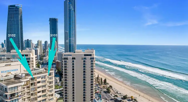 Main view of Homely unit listing, 3101/18 Hanlan Street, Surfers Paradise QLD 4217