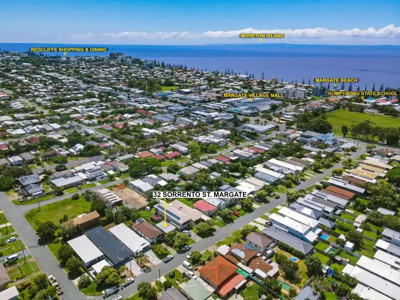 Main view of Homely land listing, 32 Sorrento Street, Margate QLD 4019