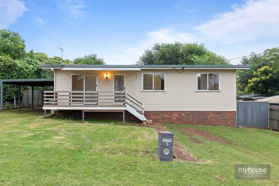 Main view of Homely house listing, 5 Muscat Court, Wilsonton Heights QLD 4350