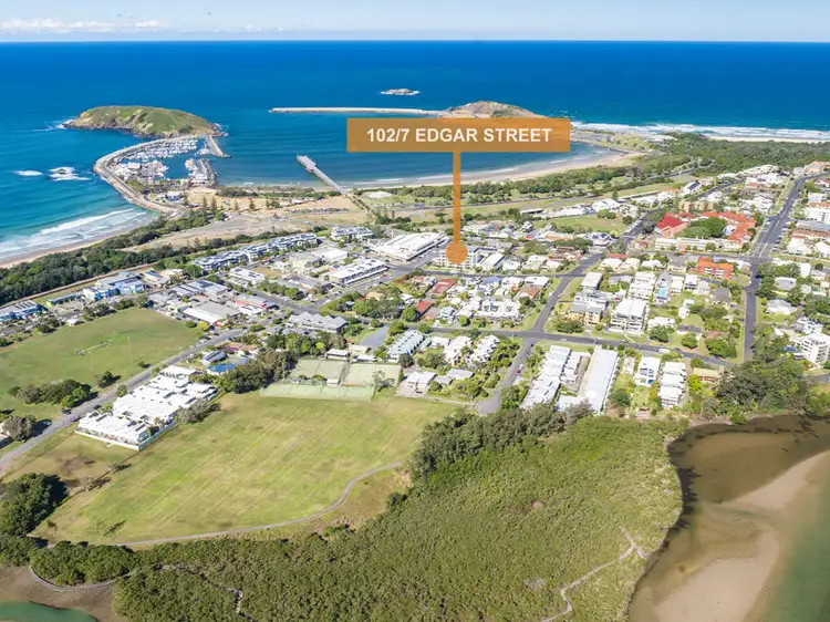 Main view of Homely unit listing, 102/7 Edgar Street, Coffs Harbour NSW 2450