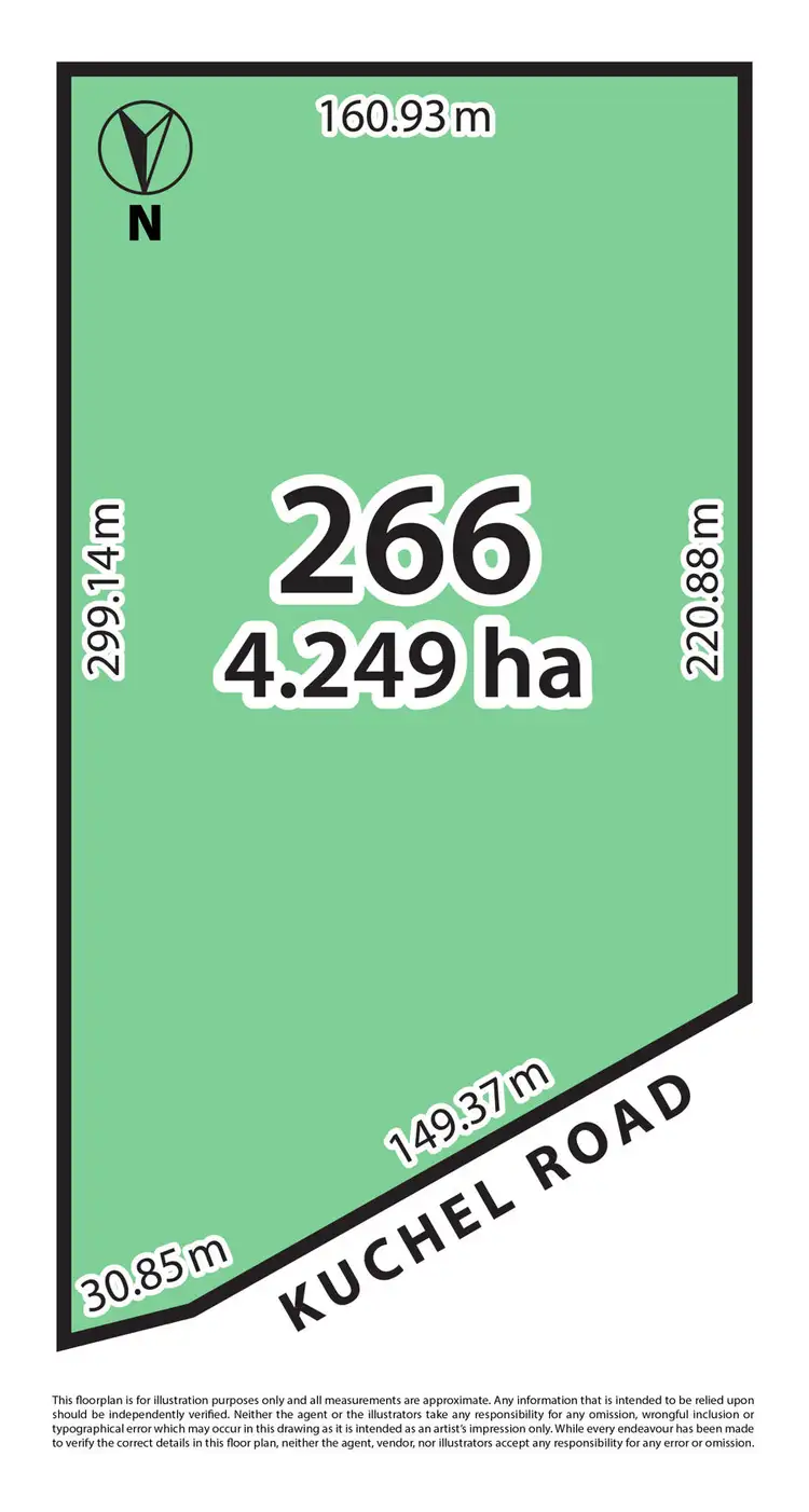 Second view of Homely land listing, 66 Kuchel Road, Northern Heights SA 5253