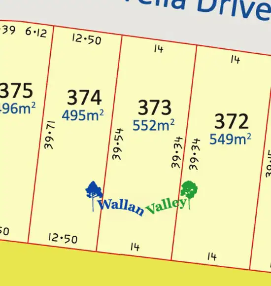 Main view of Homely land listing, Lot 373 Corella drive, Wallan VIC 3756