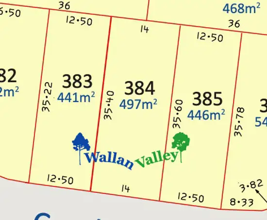 Main view of Homely land listing, Lot 384 Corella Drive, Wallan VIC 3756