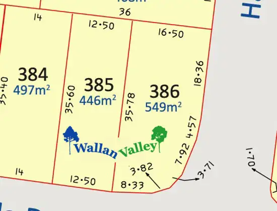 Main view of Homely land listing, Lot 386 Corella Drive, Wallan VIC 3756