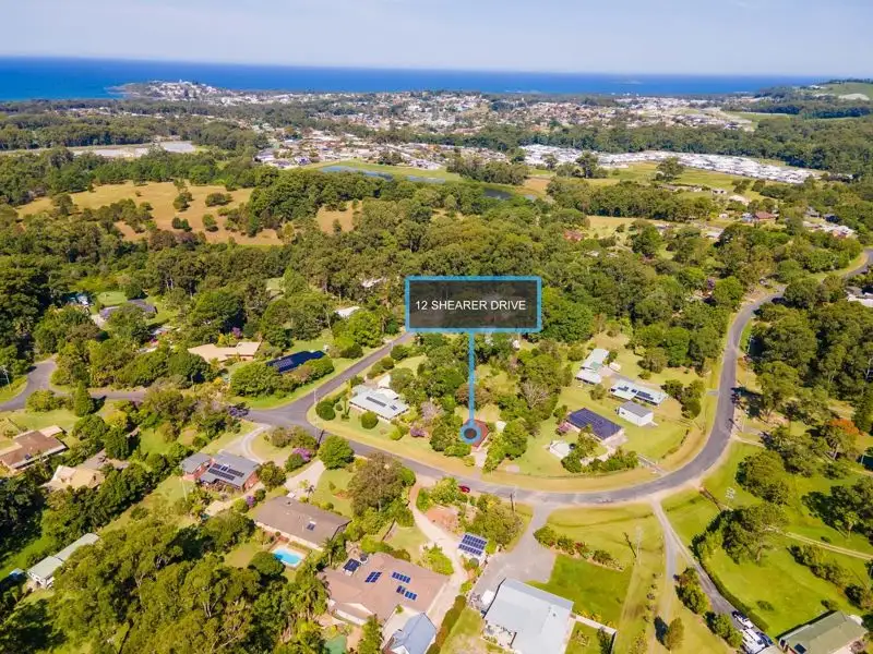 Main view of Homely house listing, 12 Shearer Drive, Woolgoolga NSW 2456