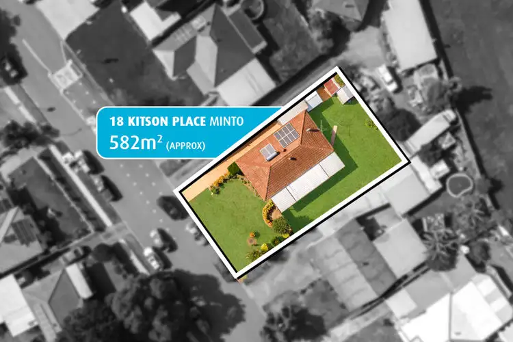 Second view of Homely house listing, 18 Kitson Place, Minto NSW 2566