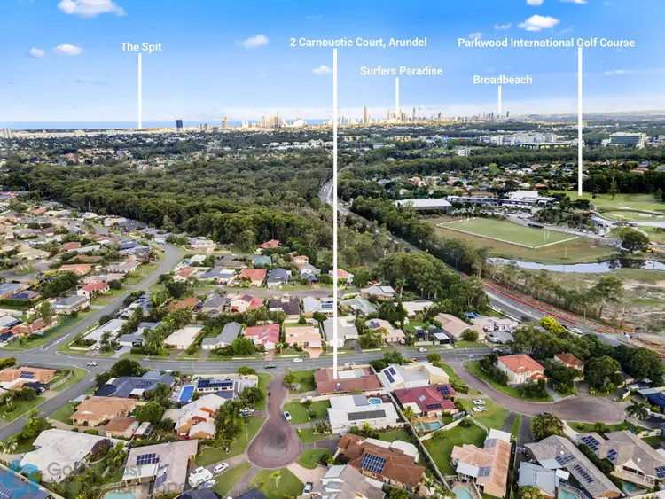 Second view of Homely house listing, 2 Carnoustie Court, Arundel QLD 4214