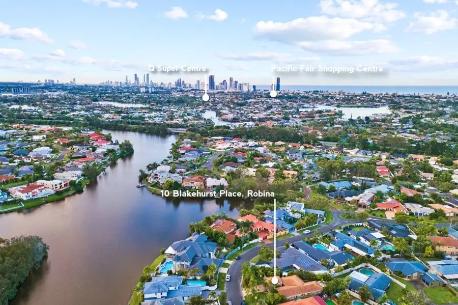 Main view of Homely house listing, 10 Blakehurst Place, Robina QLD 4226