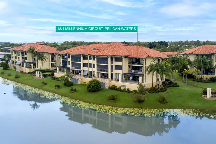 Main view of Homely unit listing, 18/1 Millennium Circuit, Pelican Waters QLD 4551