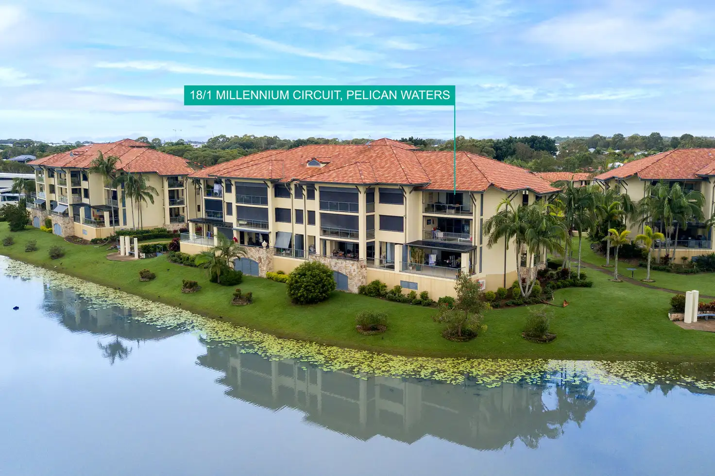 Main view of Homely unit listing, 18/1 Millennium Circuit, Pelican Waters QLD 4551