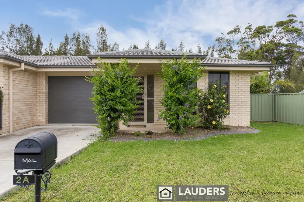 Main view of Homely semi-detached listing, 2a Eagle Close, Old Bar NSW 2430