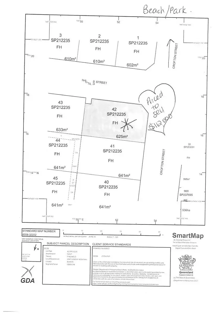 Second view of Homely land listing, 13 Crofton Street, Bowen QLD 4805