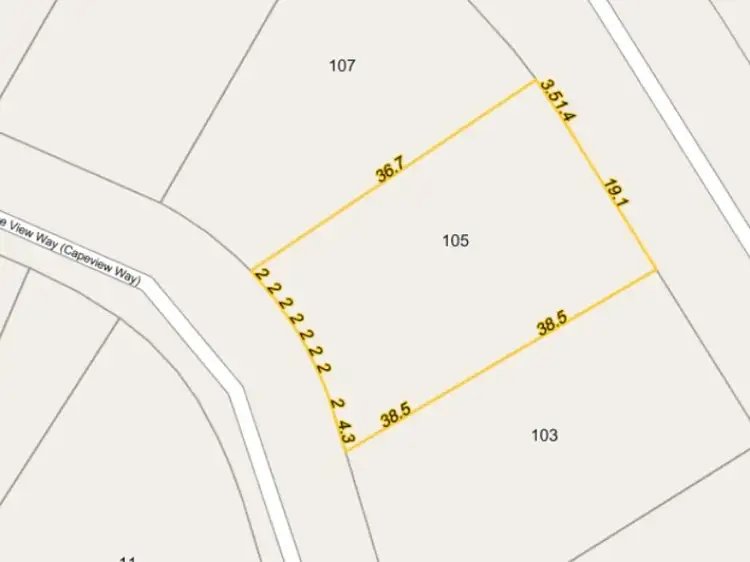 Third view of Homely land listing, 105 Coastal View Drive, Tallwoods Village NSW 2430