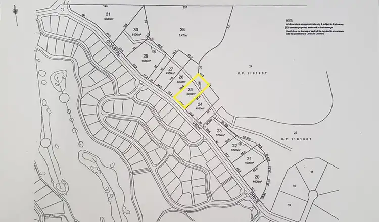 Second view of Homely land listing, Lot 25 Coastal View Drive, Tallwoods Village NSW 2430