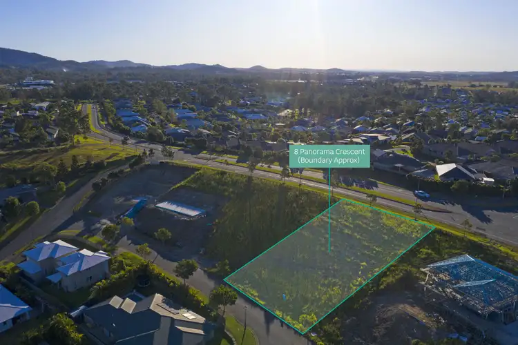 Main view of Homely land listing, 8 Panorama Crescent, Ormeau QLD 4208