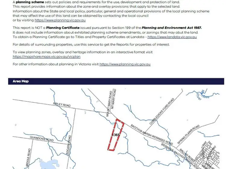 Seventh view of Homely land listing, 1365 Ballan Road, Quandong VIC 3030
