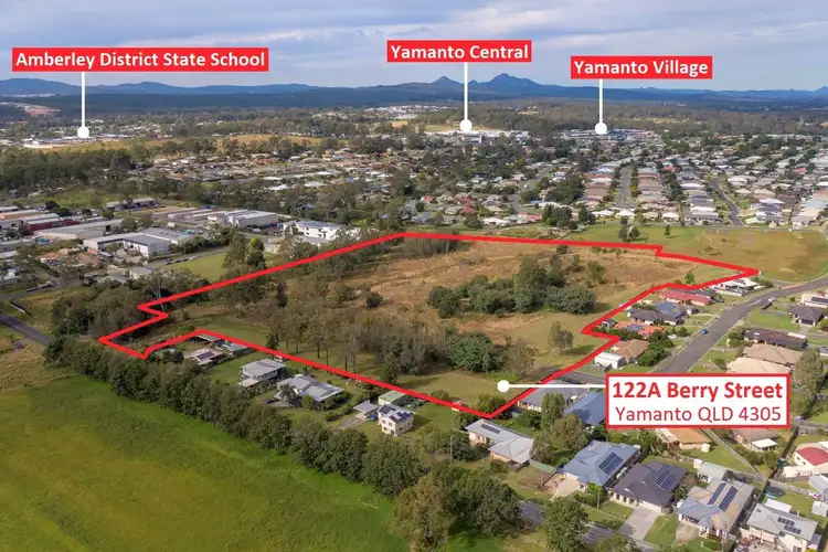 Main view of Homely land listing, 122A Berry Street, Yamanto QLD 4305