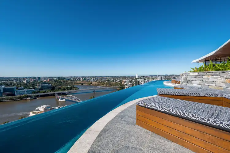 Second view of Homely apartment listing, 1903/289 Grey Street, South Brisbane QLD 4101