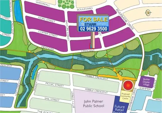 Main view of Homely land listing, Lot 4144 Meander Crescent, The Ponds NSW 2769