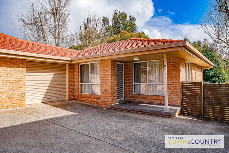 Main view of Homely unit listing, 2/8 Nathaniel Pidgeon Drive, Armidale NSW 2350