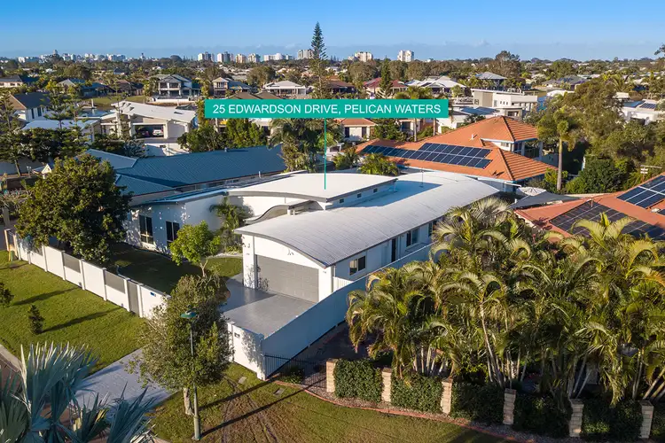 Second view of Homely house listing, 25 Edwardson Drive, Pelican Waters QLD 4551
