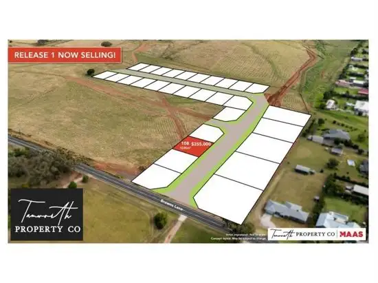 Main view of Homely land listing, Lot 108 Eagle View Estate, Tamworth NSW 2340