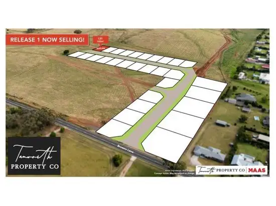 Main view of Homely land listing, Lot 121 Eagle View Estate, Tamworth NSW 2340