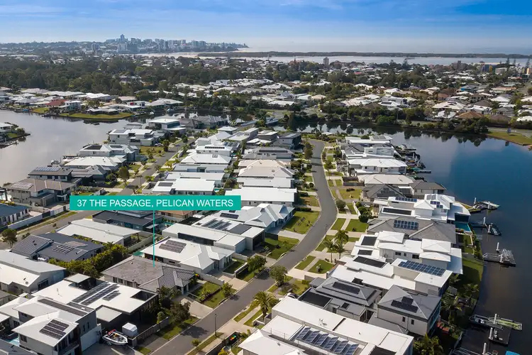 Second view of Homely house listing, 37 The Passage, Pelican Waters QLD 4551