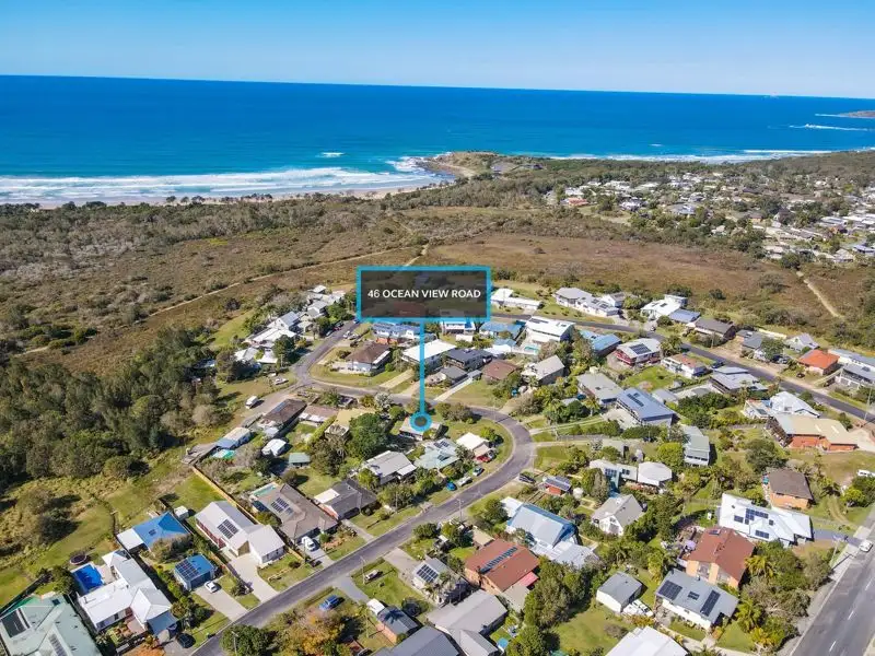 Main view of Homely house listing, 46 Ocean View Road, Arrawarra Headland NSW 2456