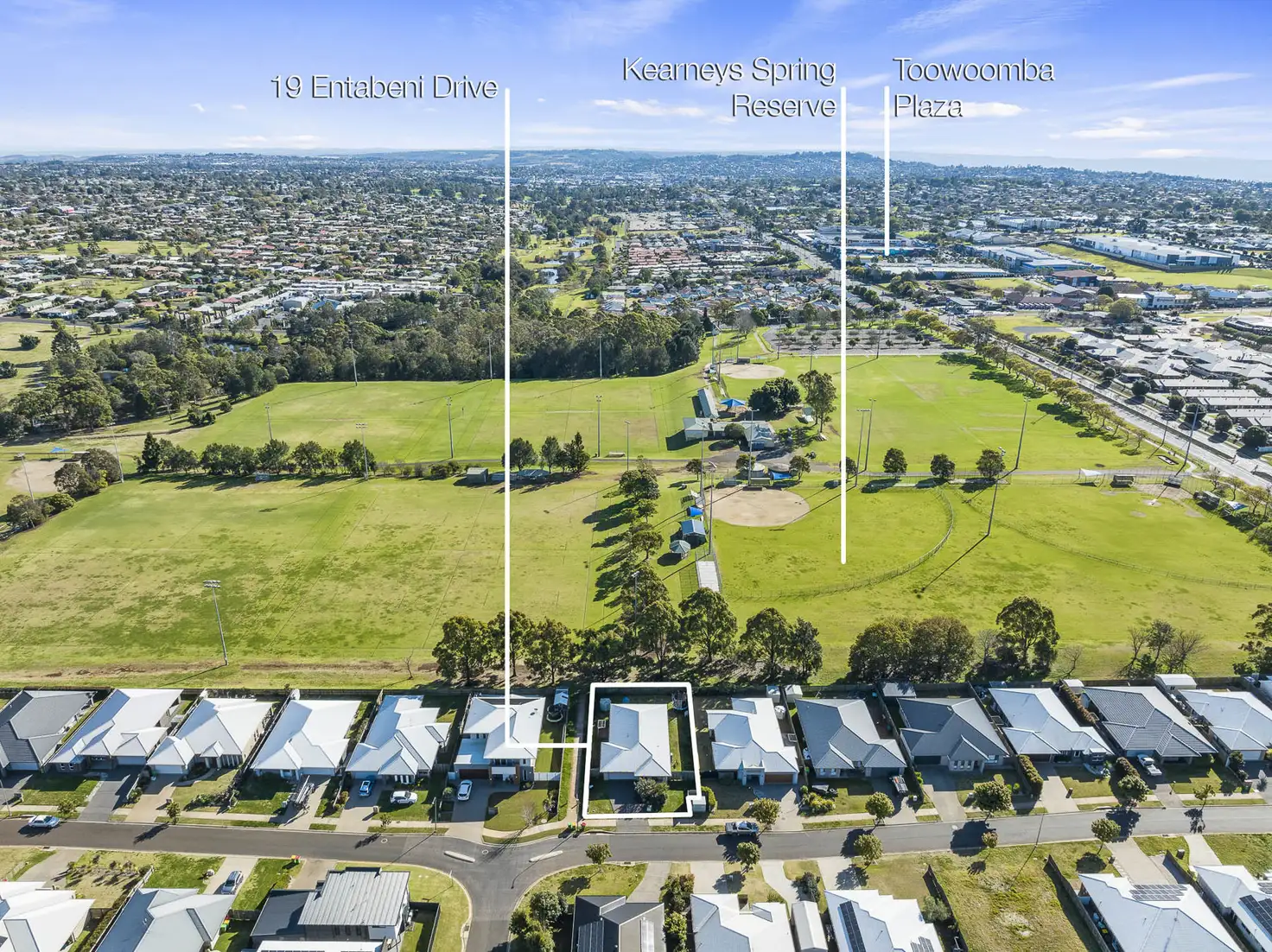 Main view of Homely house listing, 19 Entabeni Drive, Kearneys Spring QLD 4350