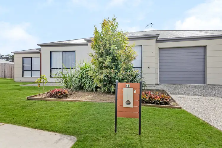 Main view of Homely semi-detached listing, 46 Miamax Place, Logan Reserve QLD 4133