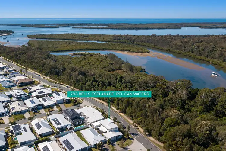 Second view of Homely semi-detached listing, 2/43 Bells Esplanade, Pelican Waters QLD 4551
