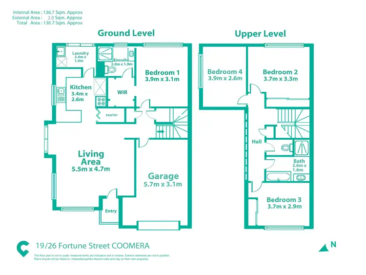 Seventh view of Homely townhouse listing, 19/26 Fortune Street, Coomera QLD 4209