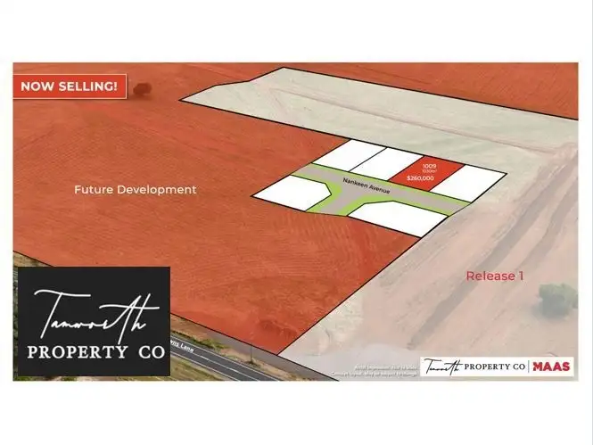 Main view of Homely land listing, Lot 1003 Eagle View Estate, Tamworth NSW 2340
