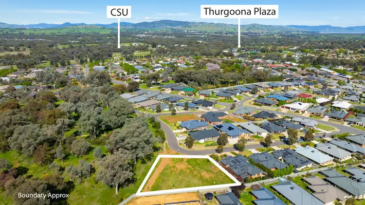 Main view of Homely land listing, 27 Oriole St, Thurgoona NSW 2640