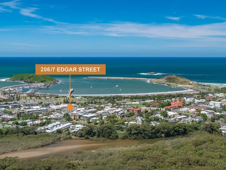Main view of Homely apartment listing, 206/7 Edgar Street, Coffs Harbour NSW 2450