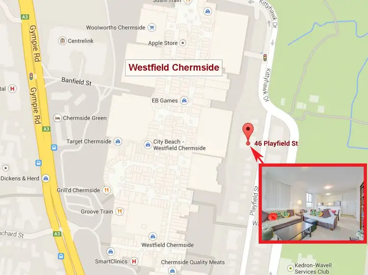 Main view of Homely apartment listing, 64/46 Playfield Street, Chermside QLD 4032