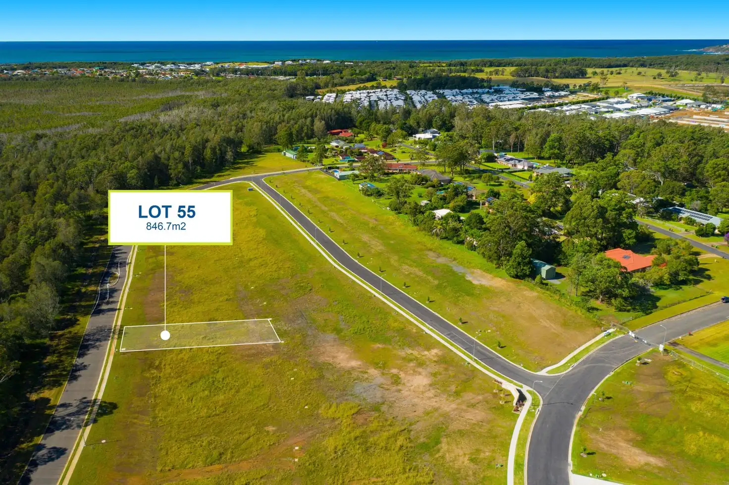 Main view of Homely land listing, 18 Platypus Parade, Lake Cathie NSW 2445