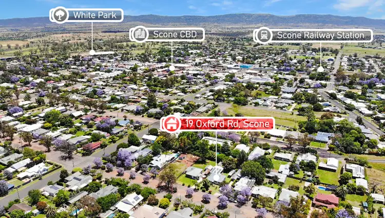 Second view of Homely house listing, 19 Oxford Road, Scone NSW 2337