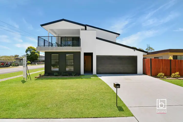 Main view of Homely semi-detached listing, 1/10 Belbowrie Street, Canton Beach NSW 2263