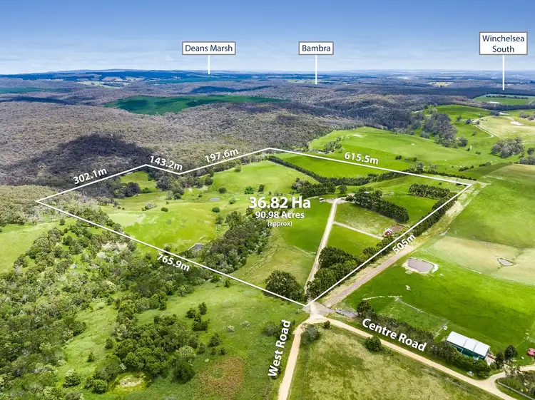 Main view of Homely rural property listing, 320 Centre Road, Wensleydale VIC 3241