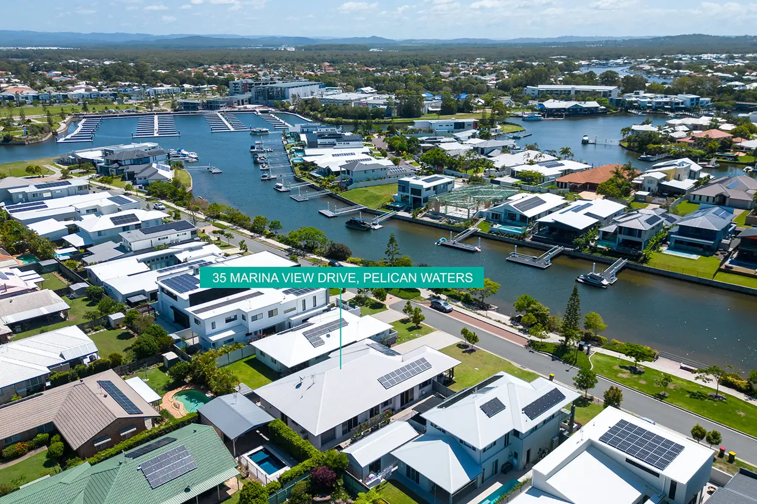 Main view of Homely house listing, 35 Marina View Drive, Pelican Waters QLD 4551