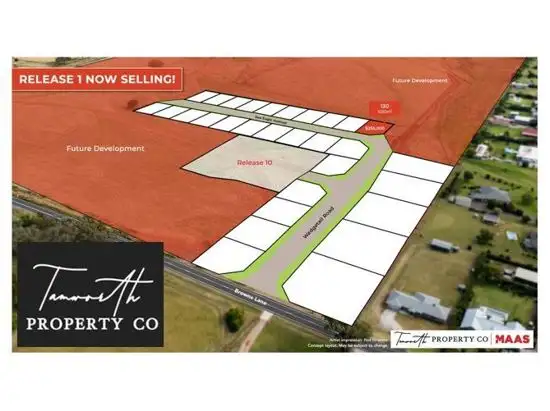 Second view of Homely land listing, Lot 115 Eagle View Estate, Tamworth NSW 2340