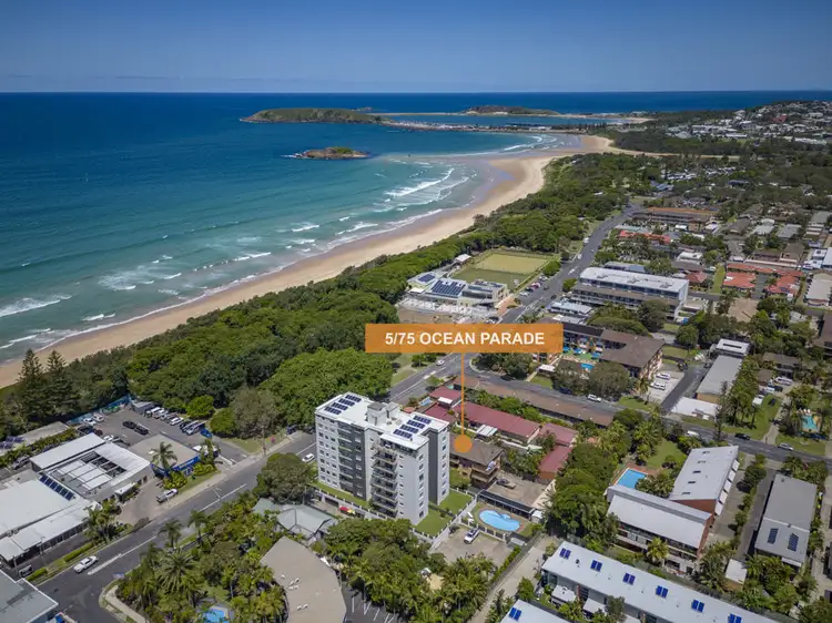 Main view of Homely unit listing, 5/75 Ocean Parade, Coffs Harbour NSW 2450