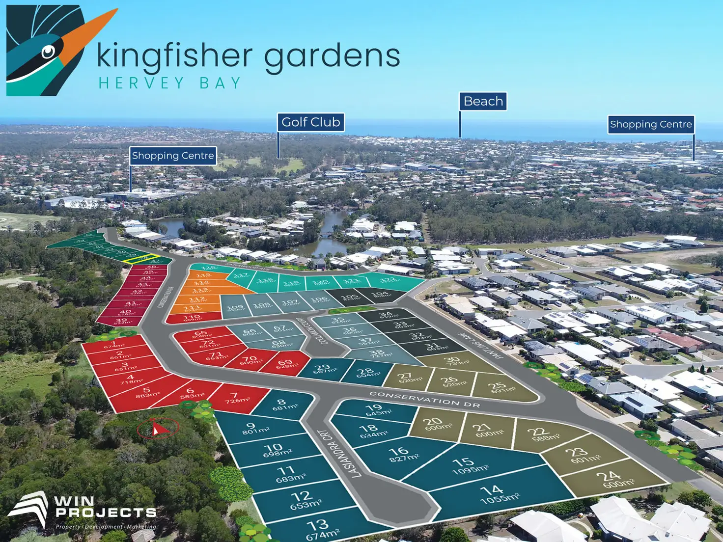 Main view of Homely land listing, Lot 48 Harmony Ave - Kingfisher Gardens, Urraween QLD 4655